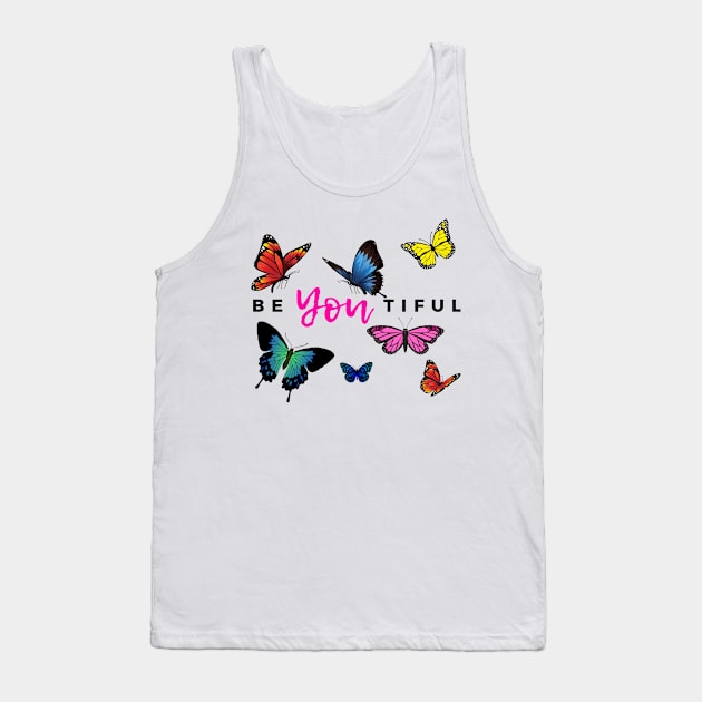 BeYOUtiful Butterfly Beauty Tank Top by Hypnotic Highs